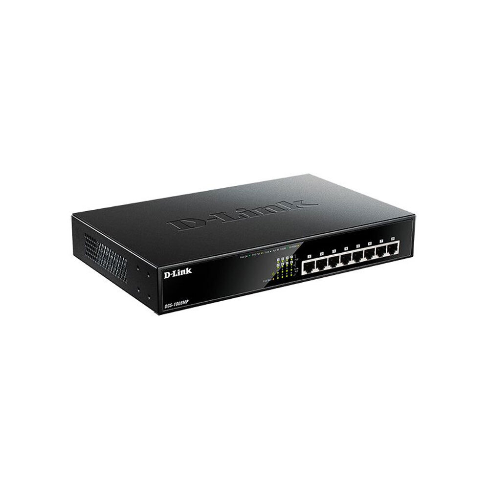 D-Link DGS-1008MP/B1A Сетевое оборудование