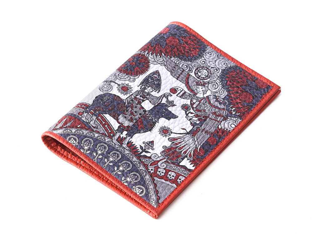 Обложка для паспорта Варгградъ "Молодильные яблоки"