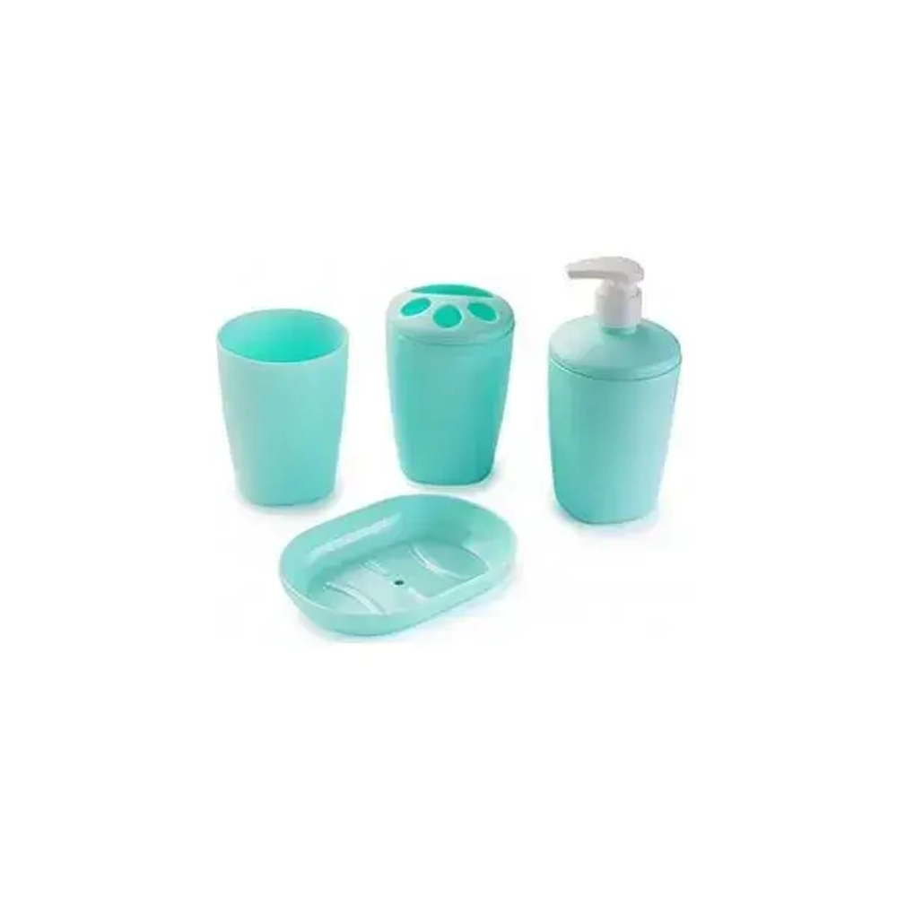 Набор аксессуаров для ванной комнаты Aqua (мята)