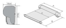 Маркиза MobileComfort M300WG 3.0 м настенная механическая, корпус белый, полотно светло-серое