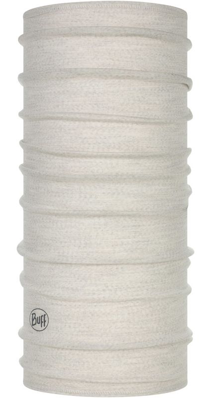 Тонкий шерстяной шарф-труба Buff Wool lightweight Solid Cloud Фото 1