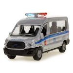 Модель ин. мет. "Ford Transit. Полиция" 12см, открыв. двери, в коробка SB-18-18-P-WB (Технопарк)