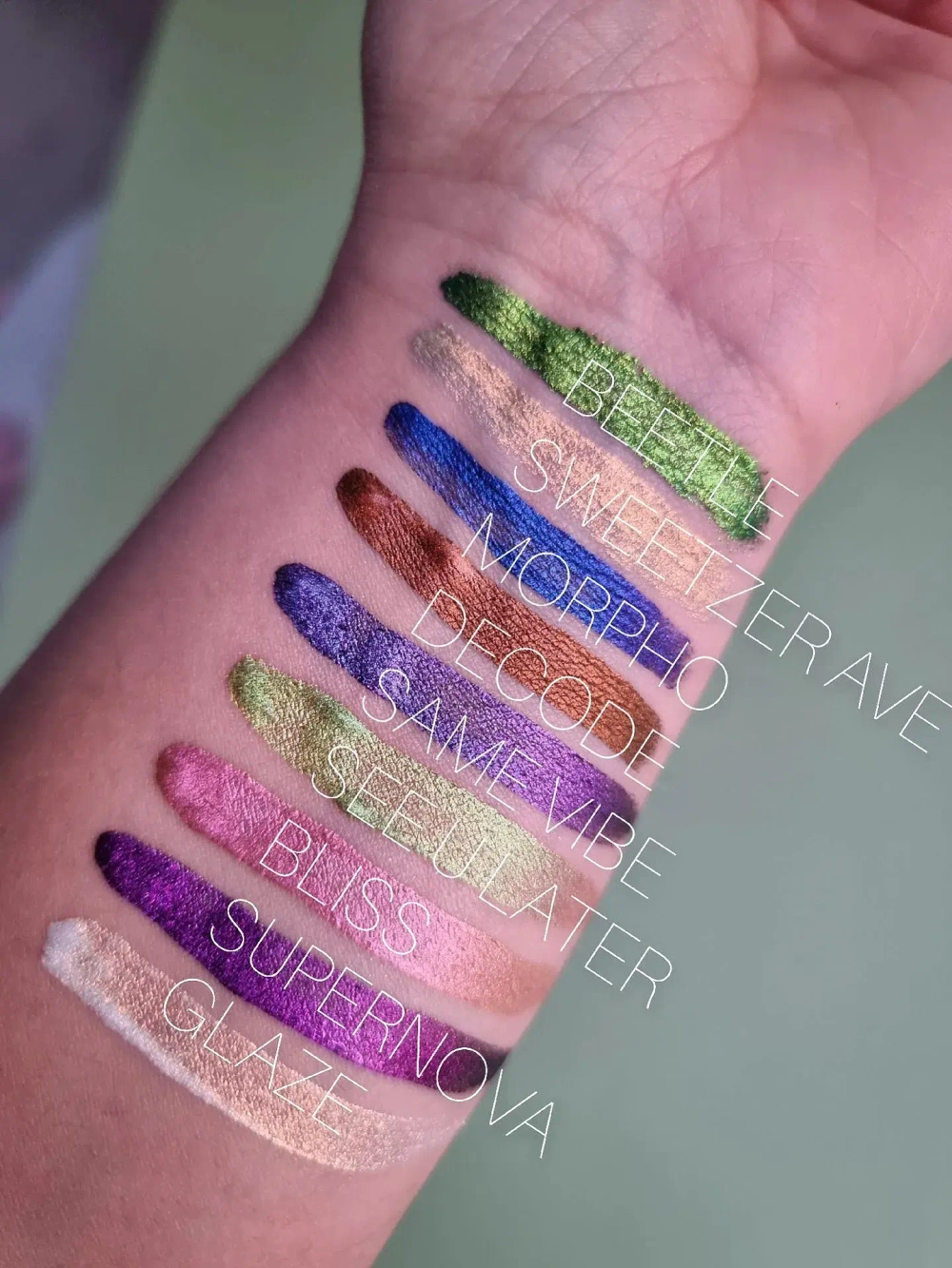 ColourPop Chrome Liquid Shadows