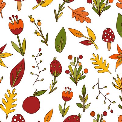 Осенние цветы. Золотая осень