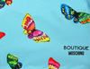 Зонт складной Moschino 7078-P Butterflies azurro
