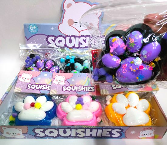 Антистресс Сквиш Лапка средняя 11см в ассортименте