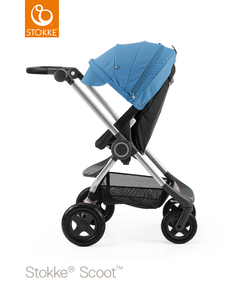 Детская коляска Stokke Scoot Black, черный