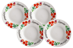 Набор тарелок для пасты 5шт Casa Domani Травы