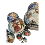 Матрешка 16см "Русская зима" 7 мест