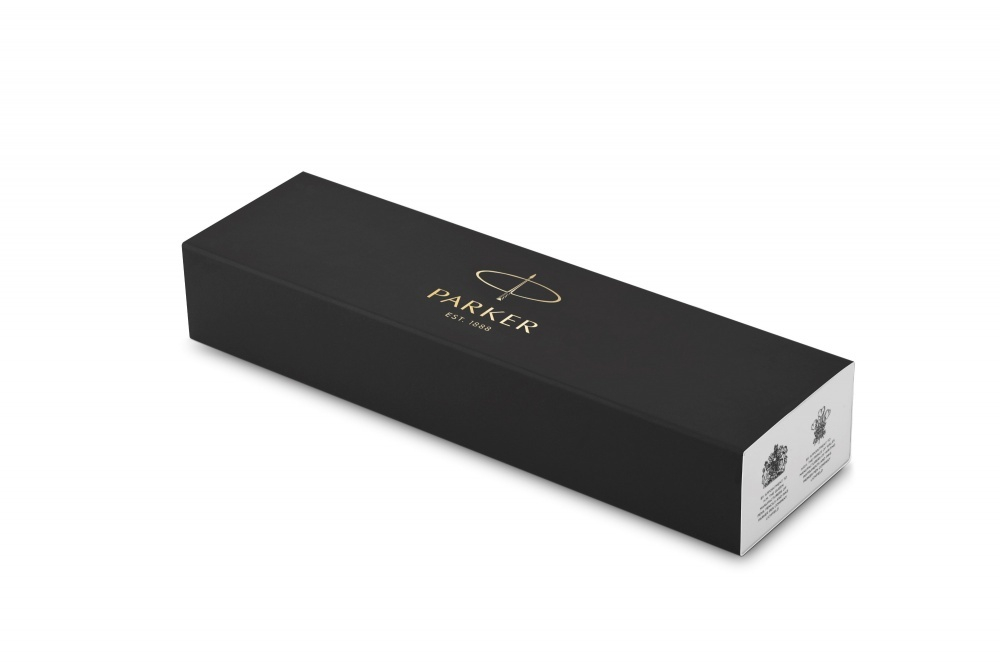 Подарочный набор: Ручка перьевая Parker Jotter Stainless Steel GT и Ежедневник недатированный черный