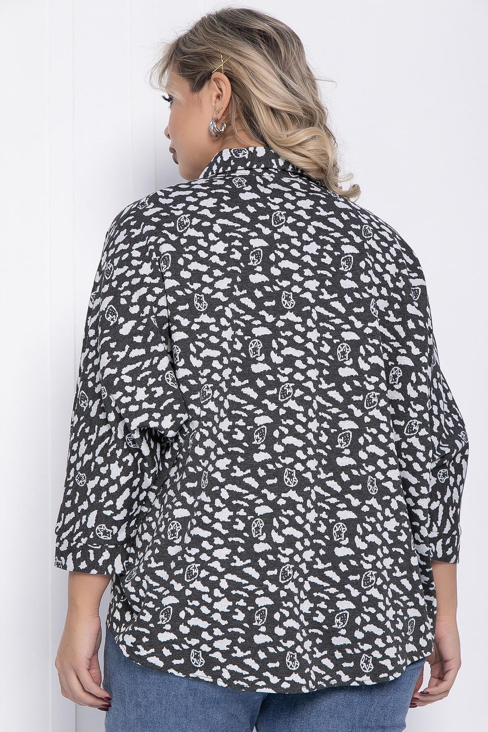 Рубашка Сладкий поцелуй (серая) Б12330-4 LT Collection