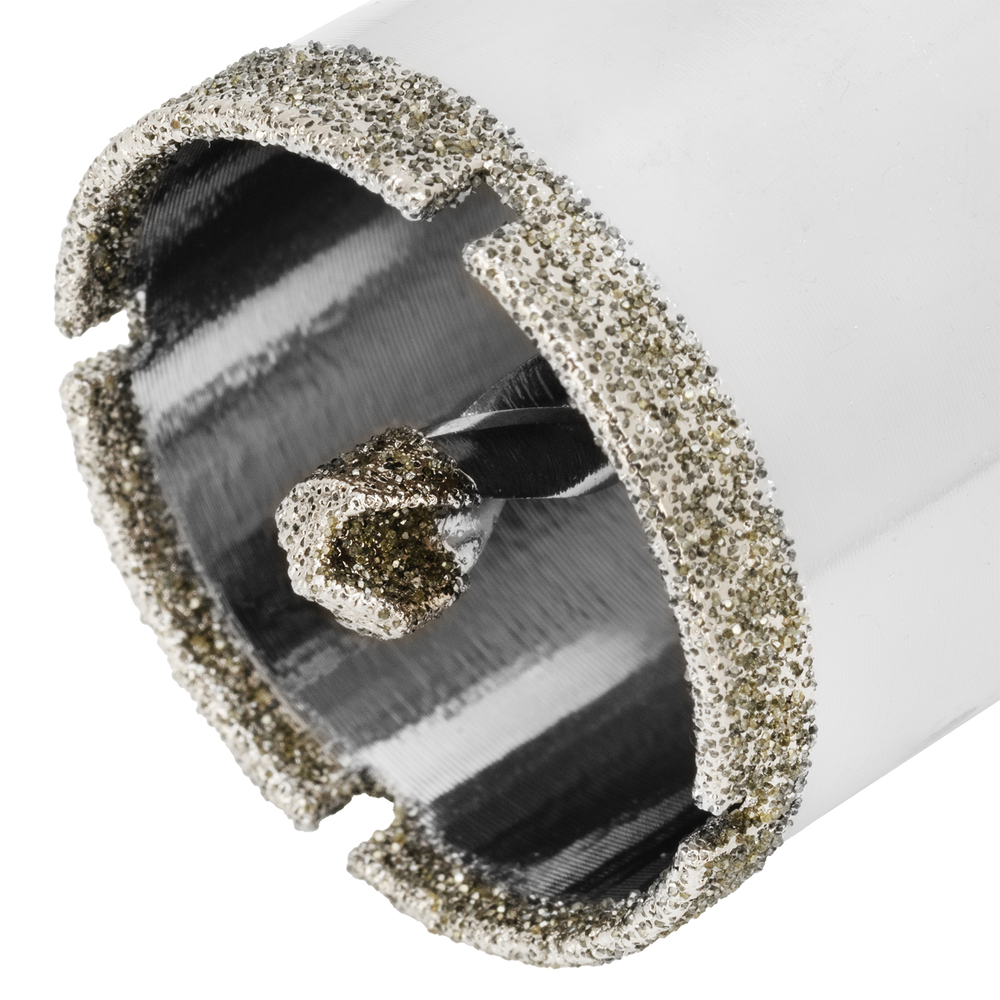 Сверло алмазное по керамограниту, 35 х 67 мм, трехгранный хвостовик Matrix 726353