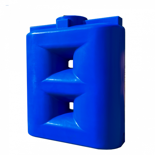 Емкость танк 1500 л Политим 1500 л. прямоугольный (1605x670x1838см;синий) - арт.560726