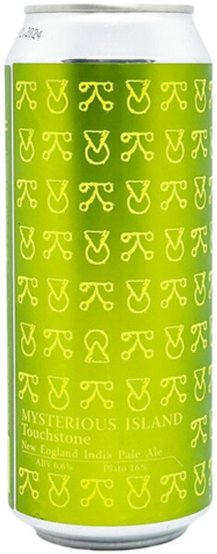Пиво Велка Морава Мистериус Айлэнд Тачстоун / Velka Morava Mysterious Island Touchstone 0.5 - банка