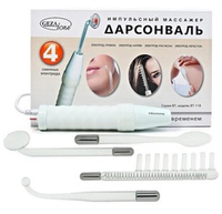 Дарсонваль для лица и волос с 4 сменными насадками Gezatone Biolift4 118 (BT-118)