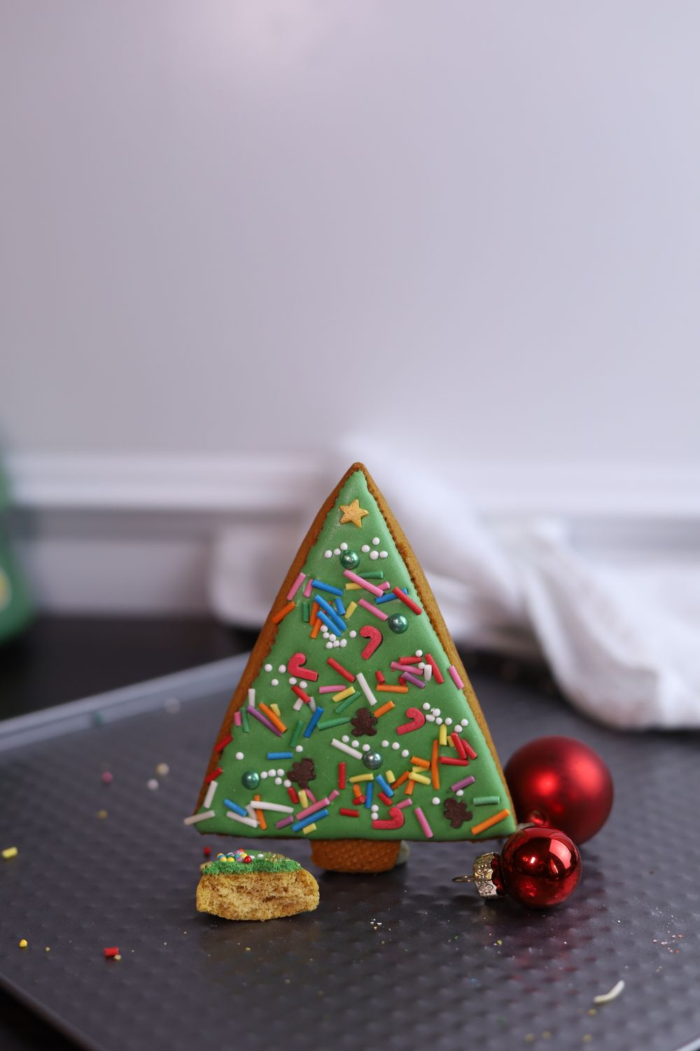 Пряник елка треугольная