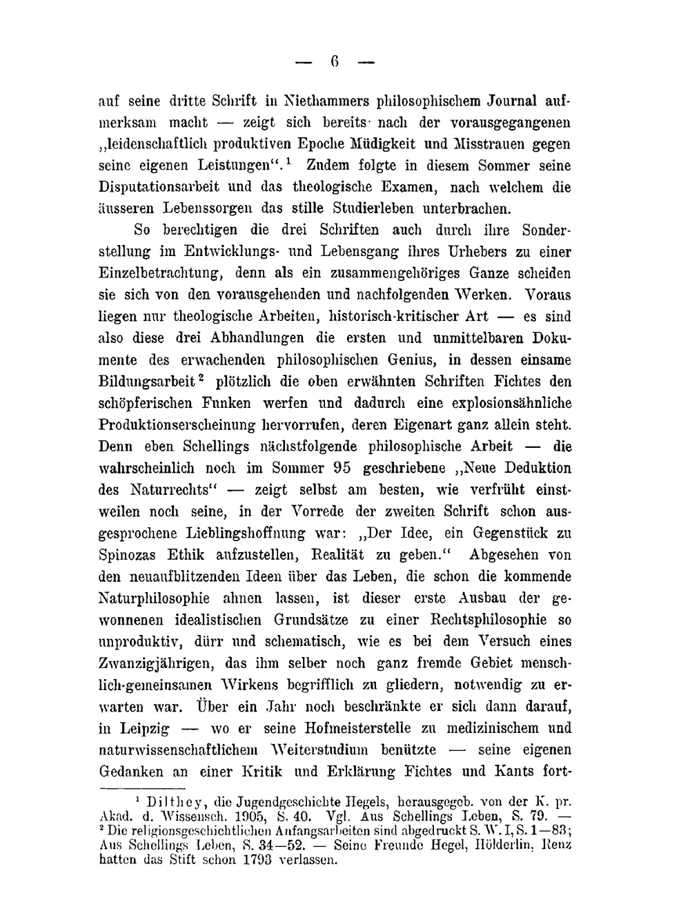 Der Ausgangspunkt der Metaphysik Schellings | Manfred Schröter