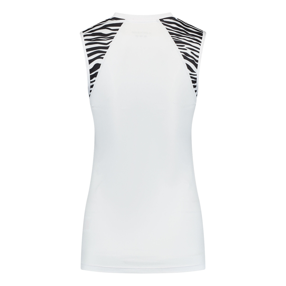 Женская теннисная майка Dunlop Game Tank Top Women - White, Black