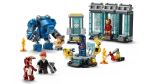 Конструктор LEGO Marvel 76315 Лаборатория Железного человека: Зал доспехов