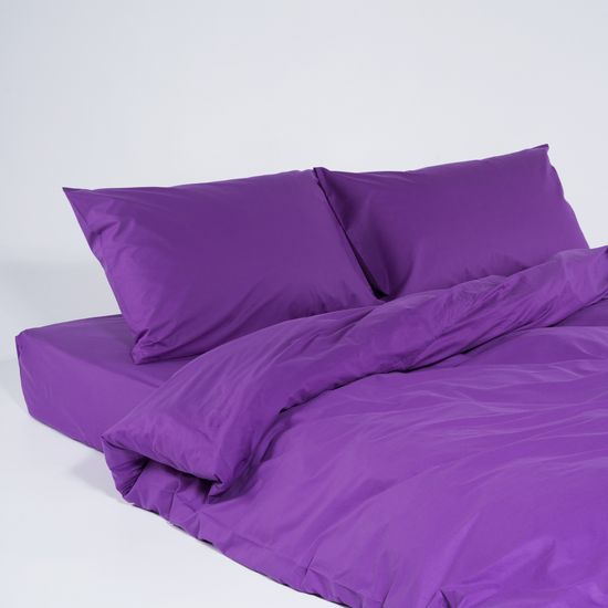КПБ  Violet, ЕВРО макси, 70х70, простыня 140х200х30. подод 240х220.   DOMTEKC