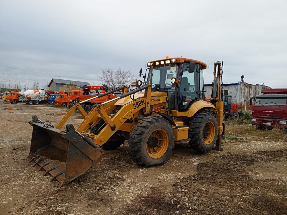 SHANMON 388 Экскаватор-погрузчик 388H (Дизельный, 4,8 л, 102 л.с., АТ)