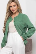 Бомбер "Диамант" (грин) Б5868 LT Collection (Акция)