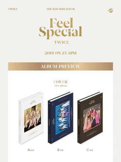 Альбом Twice - Feel Special 8th Mini Album 3 Version SET