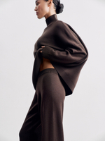 Брюки WEEKEND, шоколадный