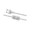 8121/1T COMFI LN25 375 белый, керамика/текстиль Настольная лампа E27 1*60W 220V SONA