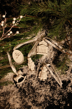 Елочные игрушки 2025-2026 Щелкунчик, набор 5 штук