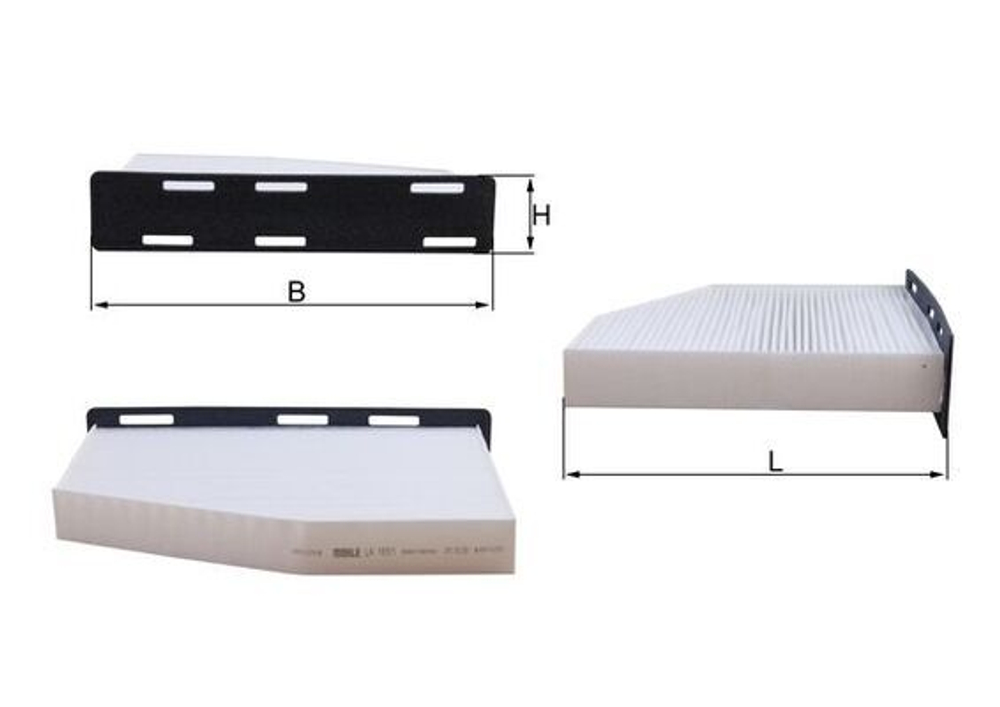 MAHLE - LA181-MAH - Filter, cabin air - Povrat artikla narucenog iz Njemacke nije moguc.