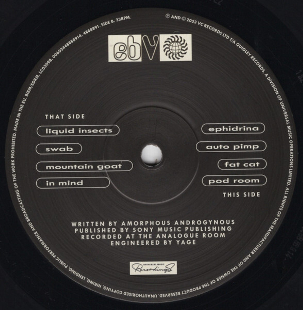 Amorphous Androgynous / Tales Of Ephidrina (30th Anniversary Edition)(2LP)