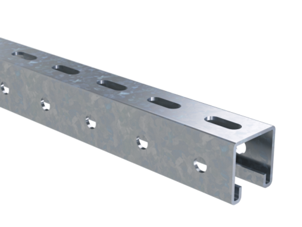 С-образный профиль 41x41, L2850, толщ.2,5 мм, нержавеющая сталь AISI 304