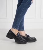 Кожаные лоферы LEAH Coach - черный(CB990)