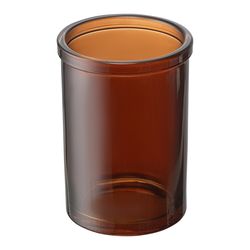 Стакан для зубных щеток Amber, темно-янтарный