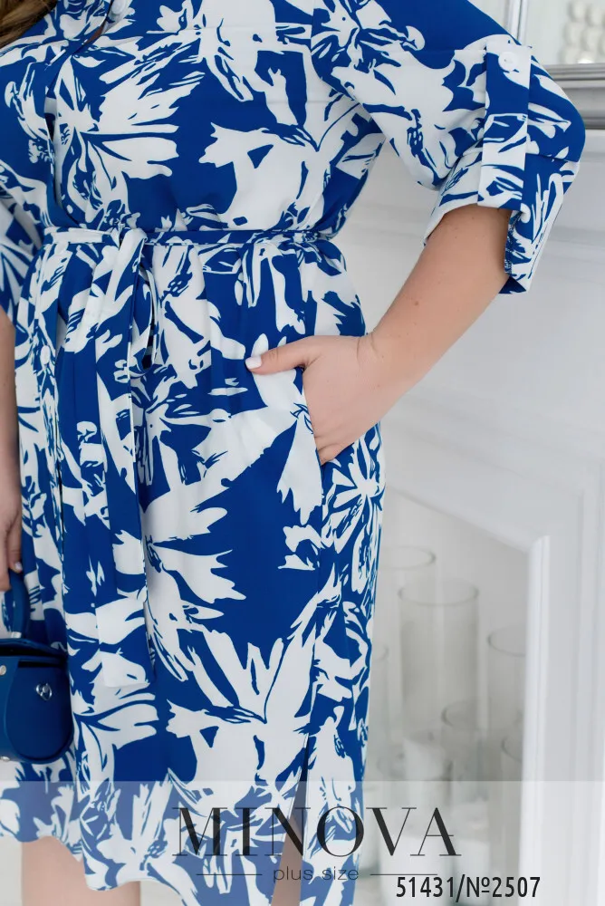 Платье 2507-электрик Minova
