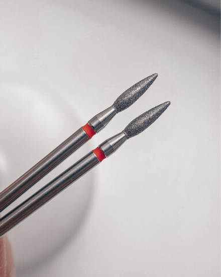 Пламя 2.3мм оранжевая ( фреза алмазная )