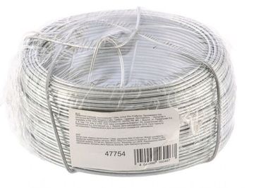 Проволока стальная, оцинкованная 1,5 мм, длина 50 м Сибртех 47754