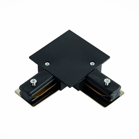 ST013.429.00 Коннектор угловой для однофазного встраиваемого шинопровода ST-Luce Черный БЭЙС