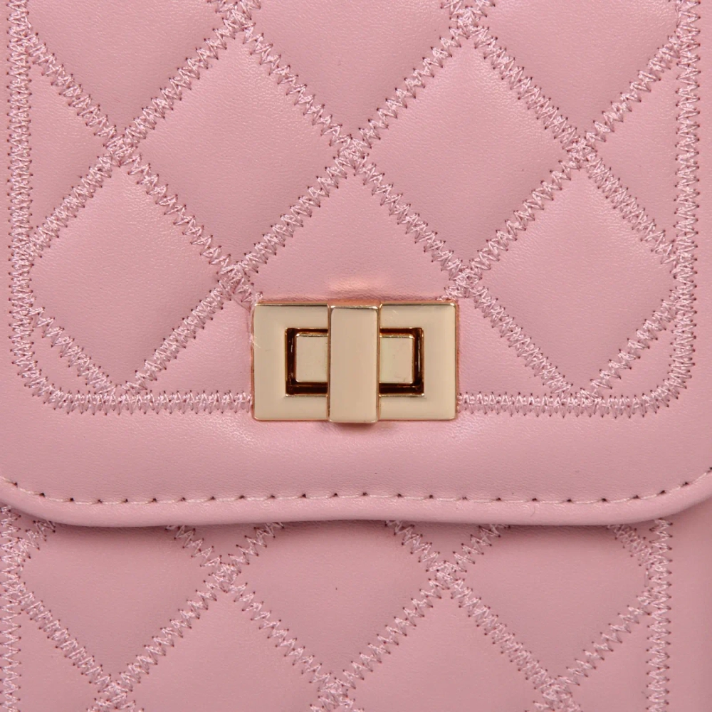 Сумка женская через плечо «Шанти», цвет пудровый, 19*6,5*13*3,5см (лейбл Ultramarine)