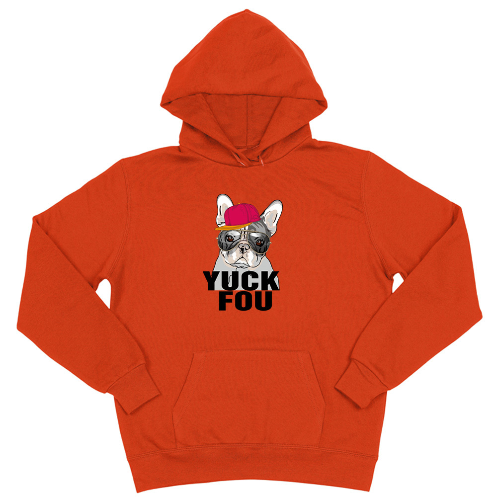 Толстовка "Французский бульдог - YUCK FOU"