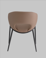 Стул Вивьен экокожа светло-коричневый