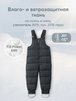 Полукомбинезон детский, Чёрный