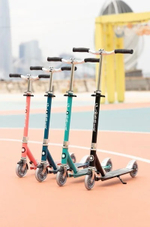 Самокат Globber Flow Element Lights розовый