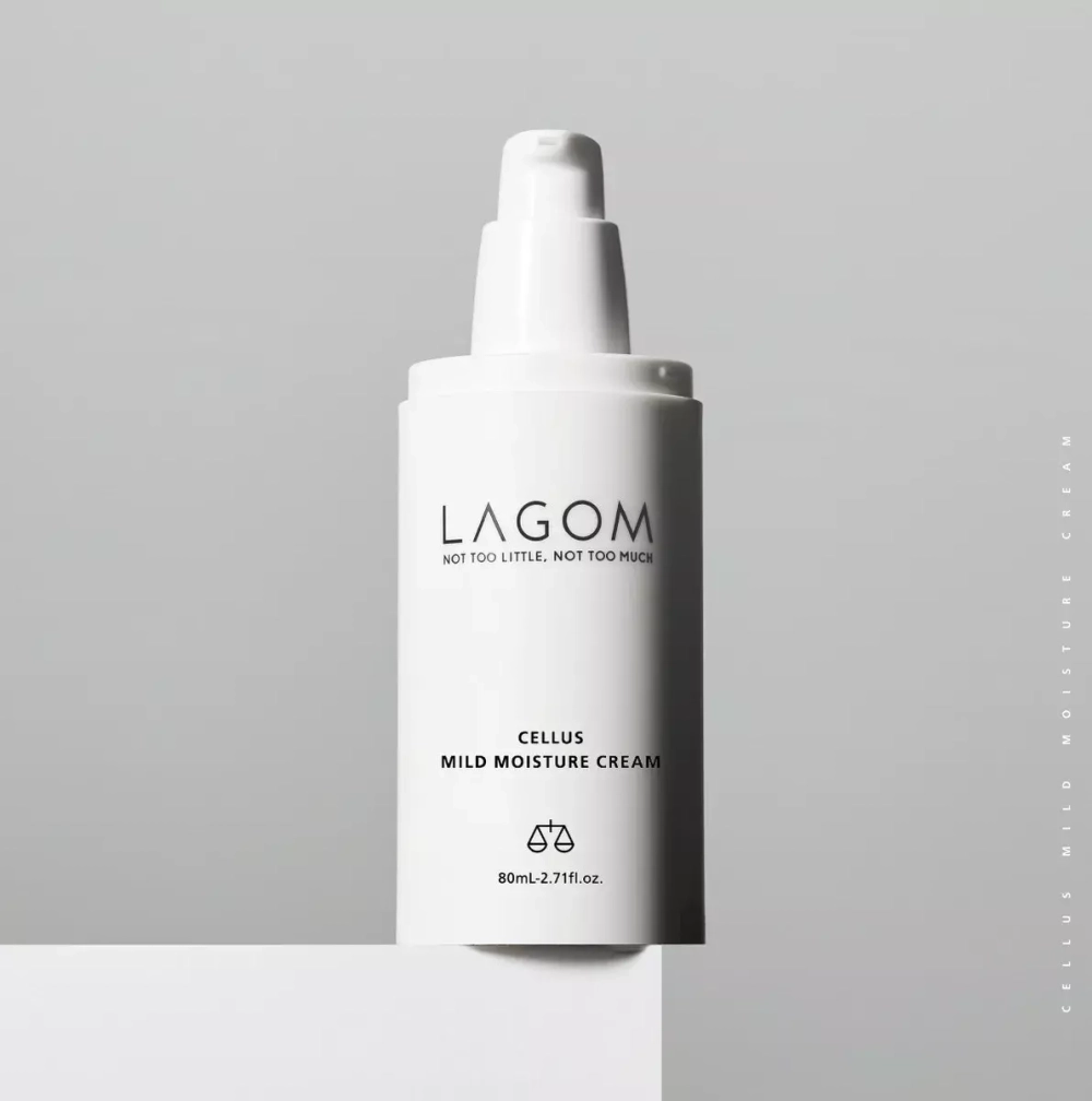 Lagom Cellus Sensitive Cica Cream Успокаивающий барьерный крем с центеллой, 60 мл