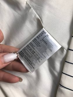 Жакет H&M в полоску,маркировка 34, визуально 40/42 размер