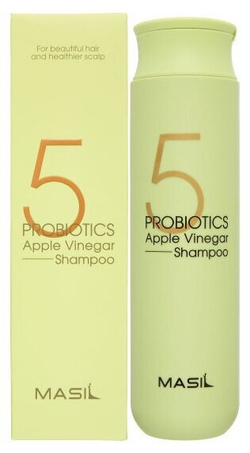 Masil Бессульфатный шампунь от перхоти с яблочным уксусом 5 Probiotics apple vinegar shampoo, 300 мл