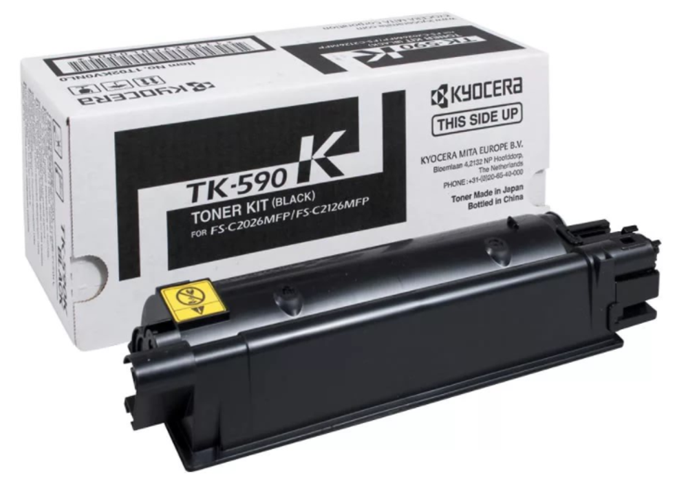 TK-590K Тонер-картридж с чипом чёрный (Original)