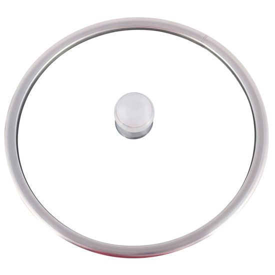 Сахарница 560 мл. из нержавеющей стали Kamille KM-7003 с ложечкой и стеклянной крышкой