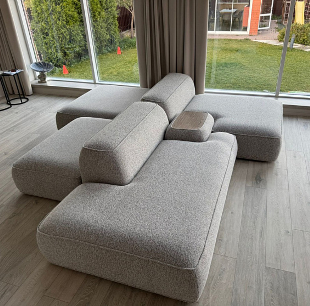 Модульный диван Генрих (Genrih), 4560 мм Двусторонний